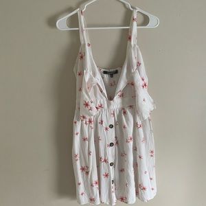 Super cute floral short dress!!